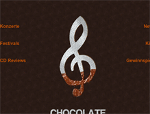 Tablet Screenshot of chocolate-music.com